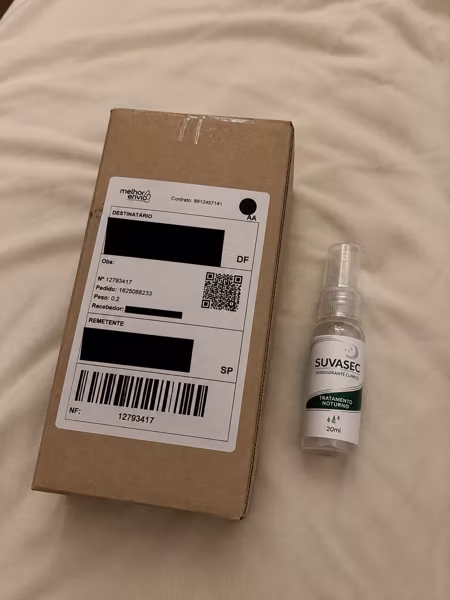 SUVASEC recebido por Patrícia J.
